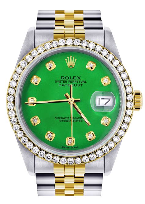 rolex green woman